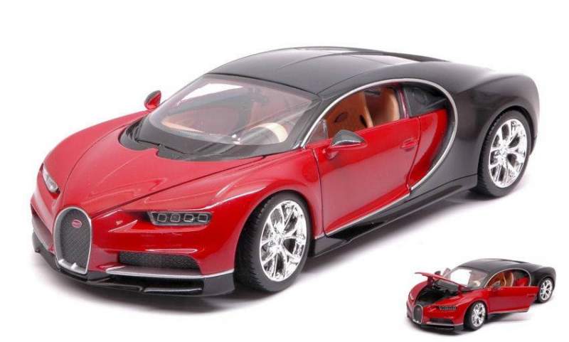 Модель машины – Bugatti Chiron, 1:38  