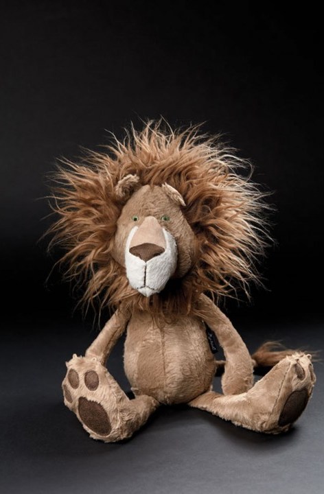 Мягкая игрушка Beasts – Лев - Храбрая грива, 43 см  