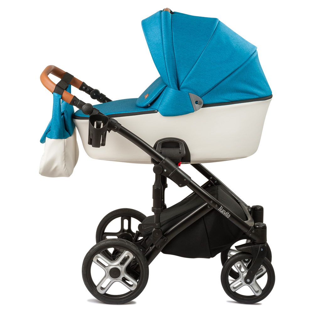 Детская коляска Nuovita Carro Sport 2 в 1, цвет - Blu bianco/Сине-белый  
