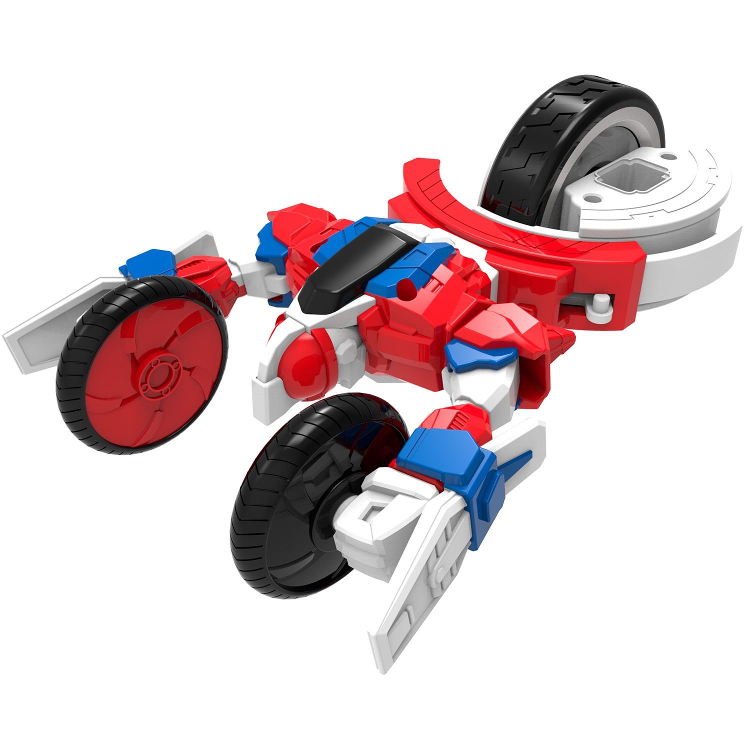 Игровой набор волчков-трансформеров 2 в 1 Spin Racers – Неудержимый и Таран с аксессуарами  