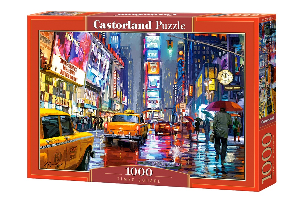 

Пазлы Castorland - Нью-Йорк. Таймс-сквер, 1000 элементов