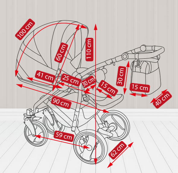 Детская коляска Camarelo Carera New 2 в 1, бежевая  