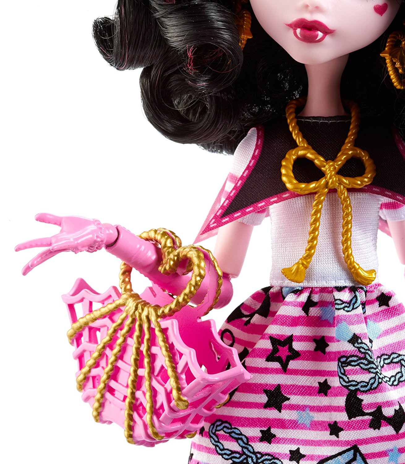 Кукла Monster High Кораблекрушение – Дракулаура с питомцем, 28 см  