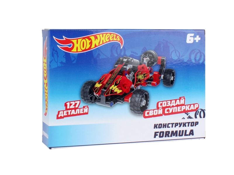 Конструктор Hot Wheels - Formula, 127 деталей  