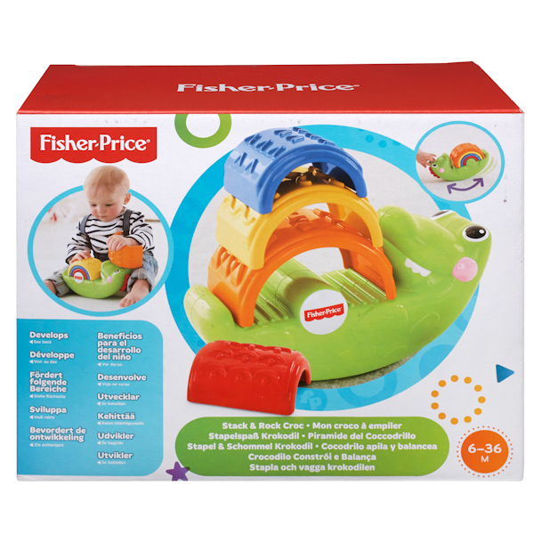 Пирамидка "Крокодильчик" Fisher Price  