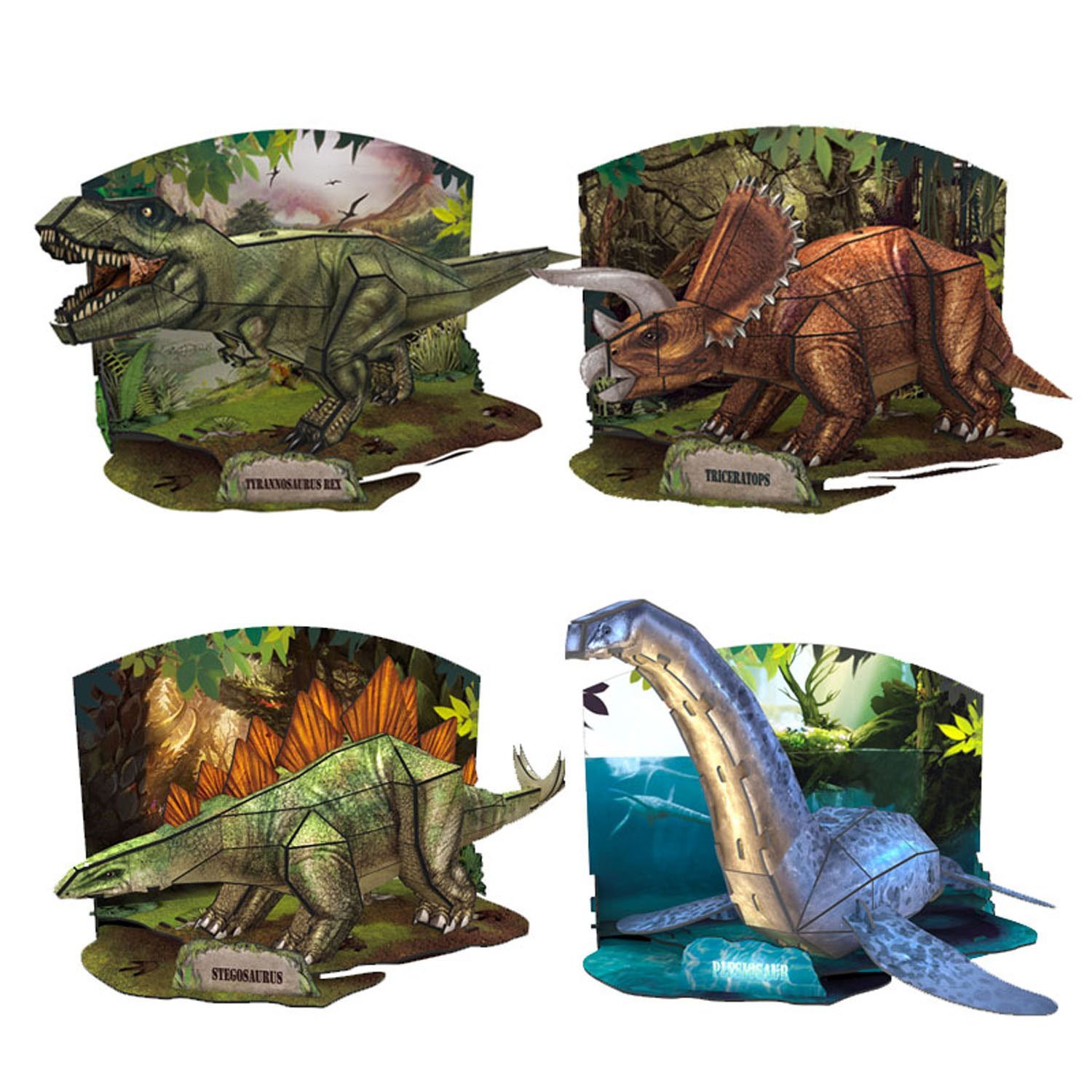 3D пазл - Эра Динозавров Трицератопс  