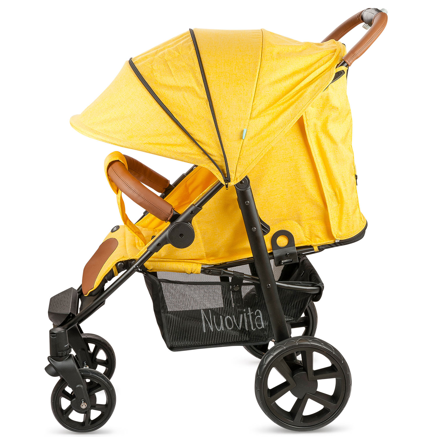 Прогулочная коляска Nuovita Corso, цвет Giallo, Nero / Желтый, Черный  