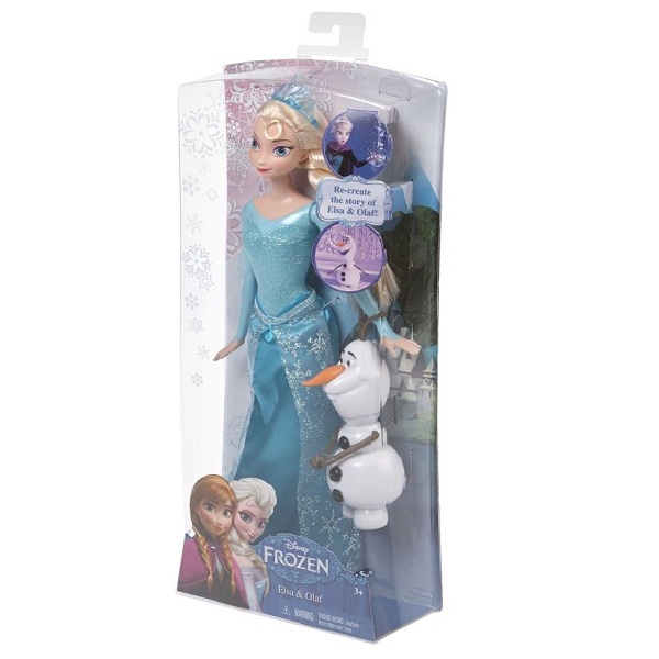 Кукла Disney Princess - Эльза, в наборе с Олафом  