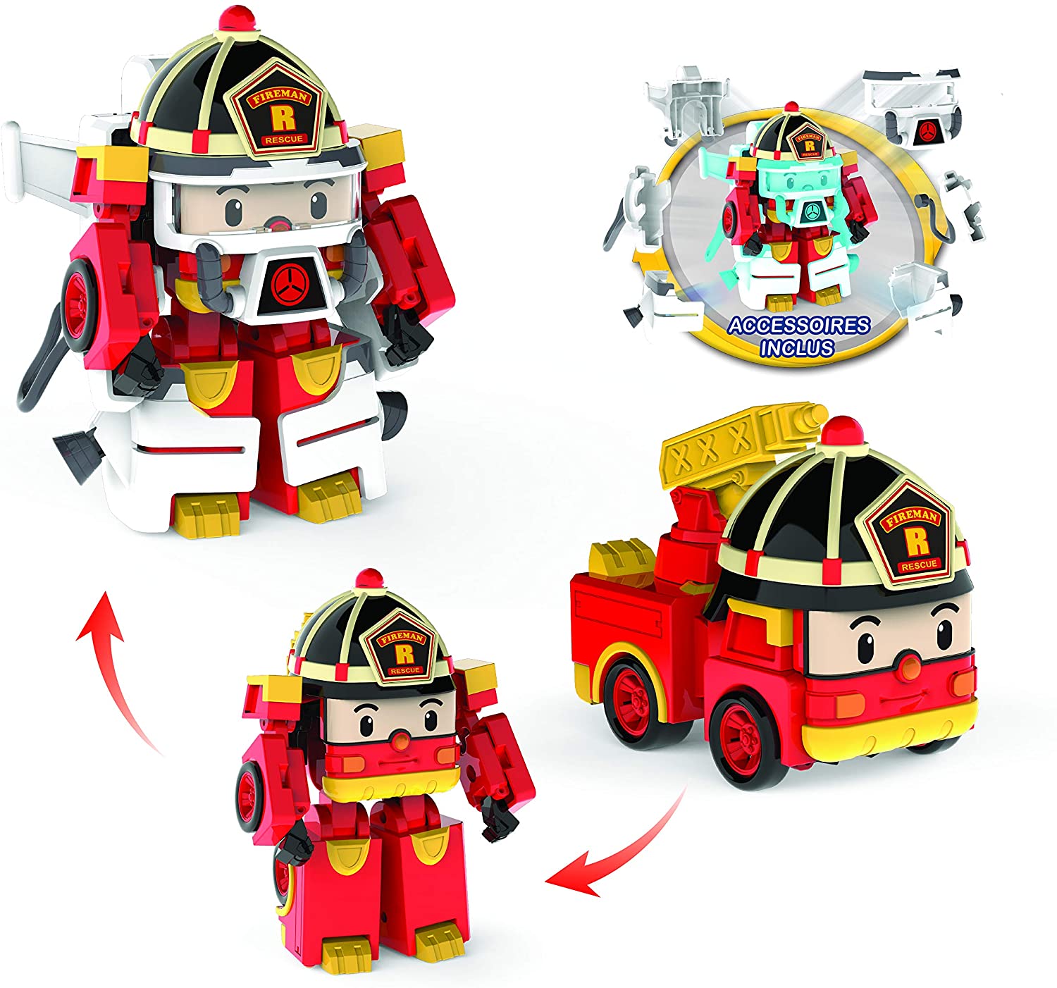 Robocar Poli машинка Рой с аксессуарами