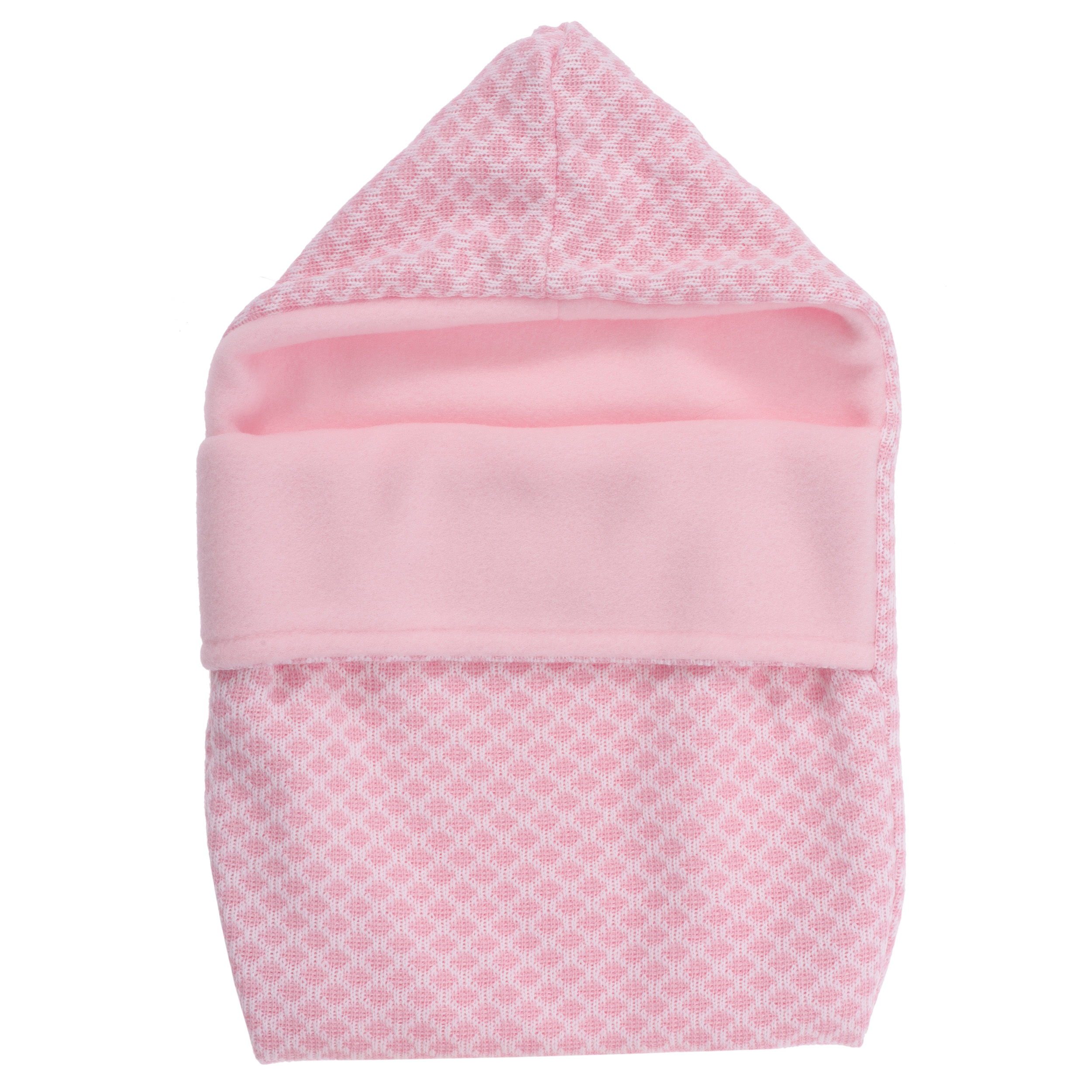 Одежда для кукол и пупсов 25-29 см конверт розовый боди-комбинезон шапка  