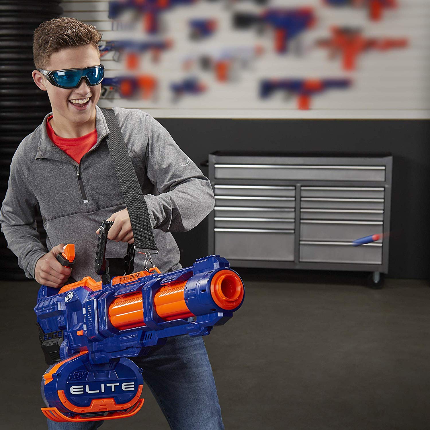 Бластер Hasbro Nerf Элит Титан CS-50, E2865 