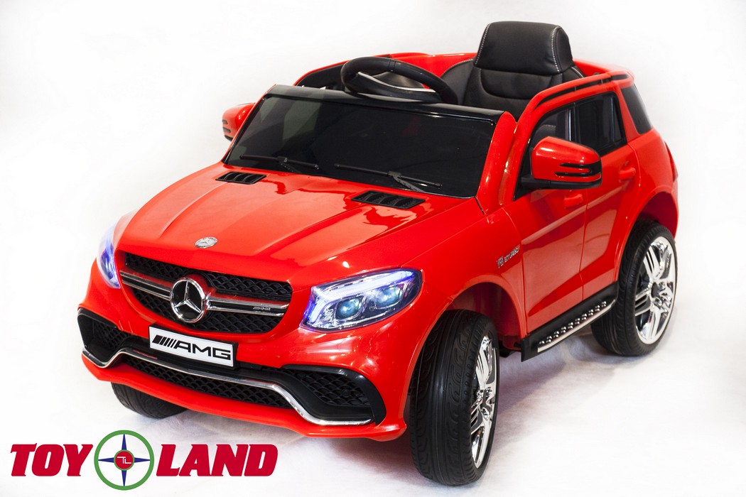 

Электромобиль Джип Mercedes Benz GLE 63 S, красный, свет и звук