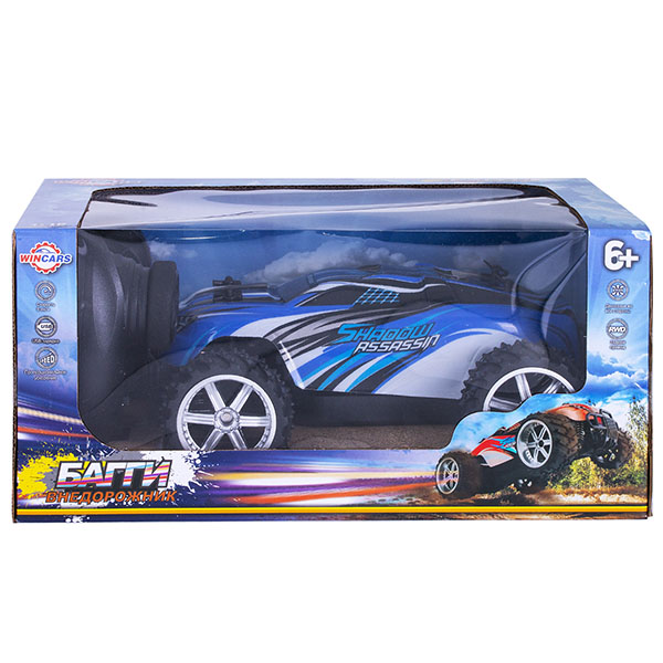 

Радиоуправляемый багги-внедорожник Wincars, задний привод, USB-зарядка