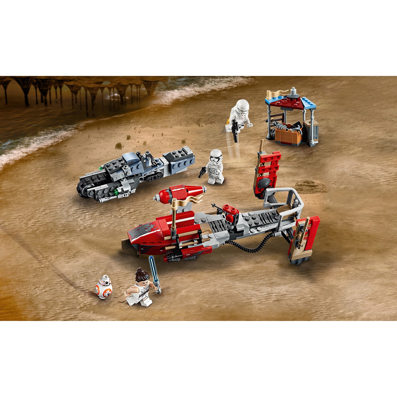 Конструктор Lego Star Wars - Погоня на спидерах  