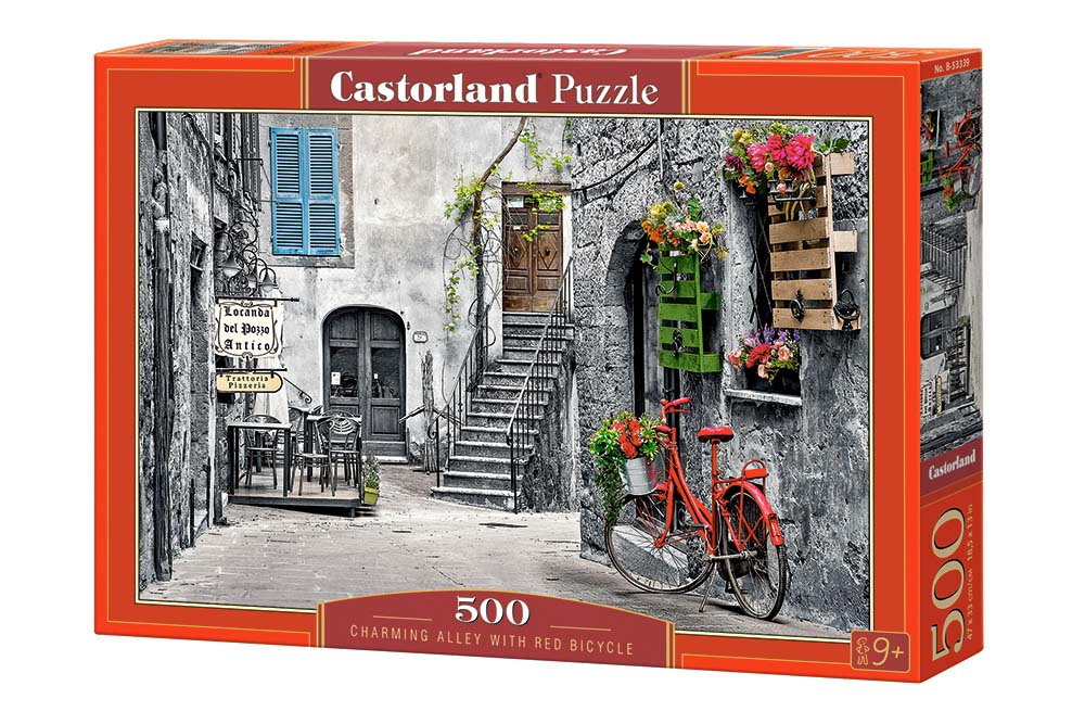 Пазлы Castorland – Красный велосипед, 500 элементов  