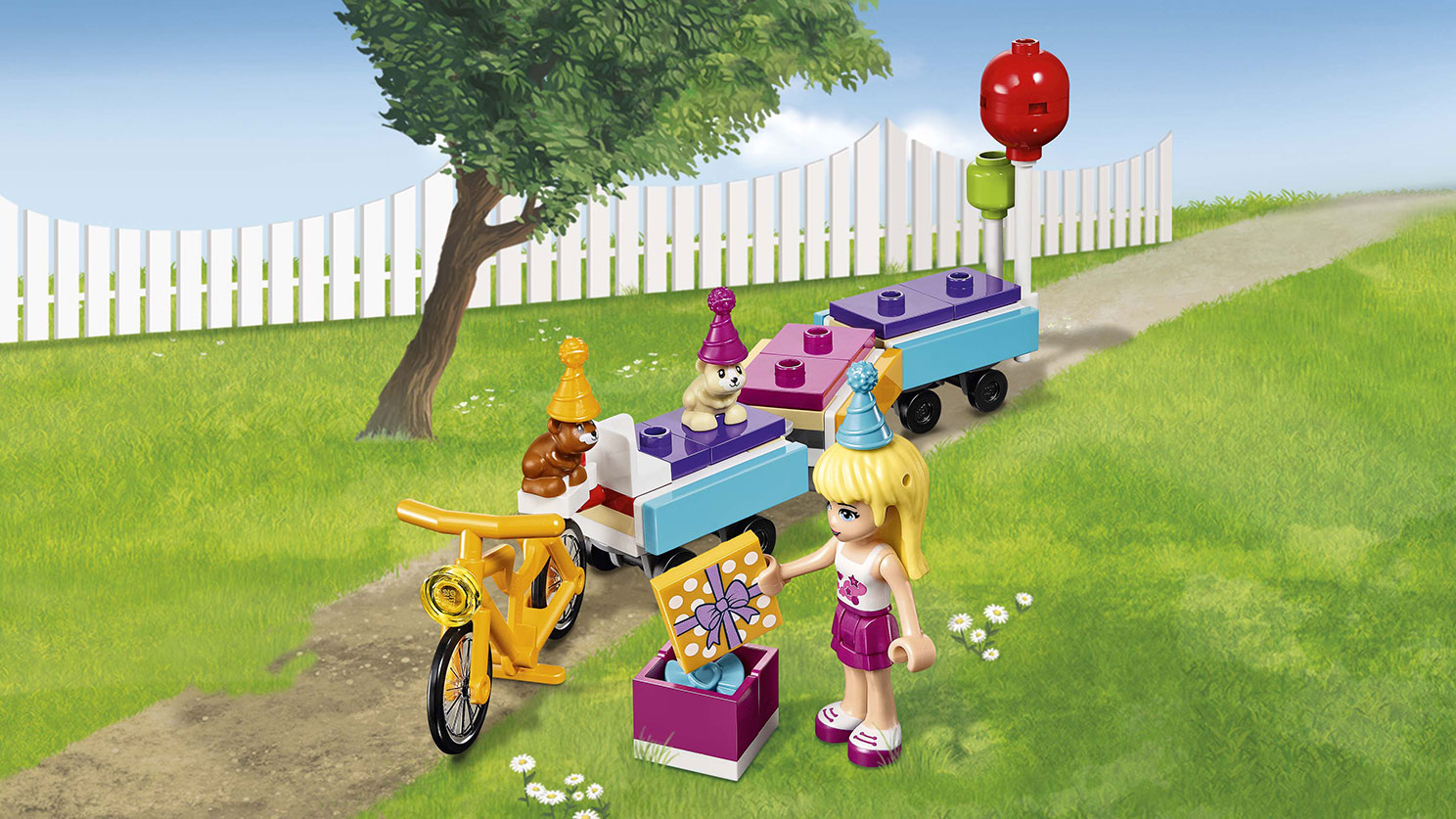 Lego Friends. День рождения: велосипед  