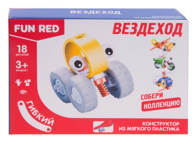 

Гибкий конструктор – Вездеход, 18 деталей