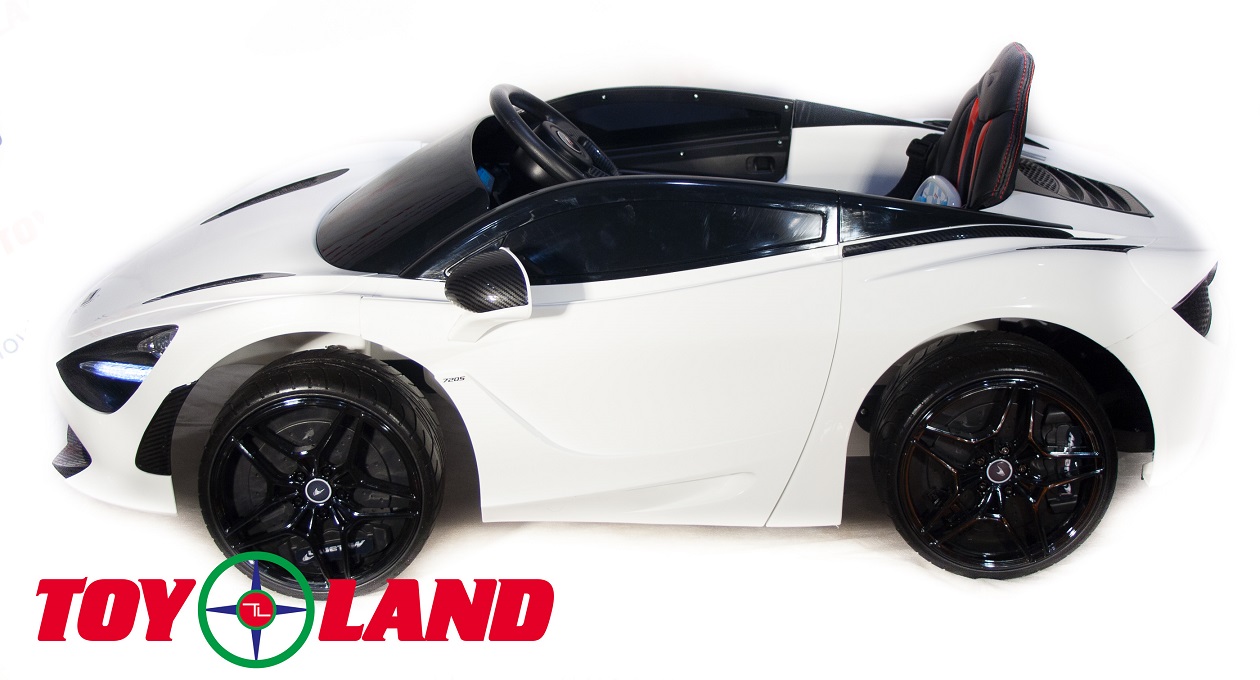 ToyLand Электромобиль Mclaren DKM720S белого цвета 