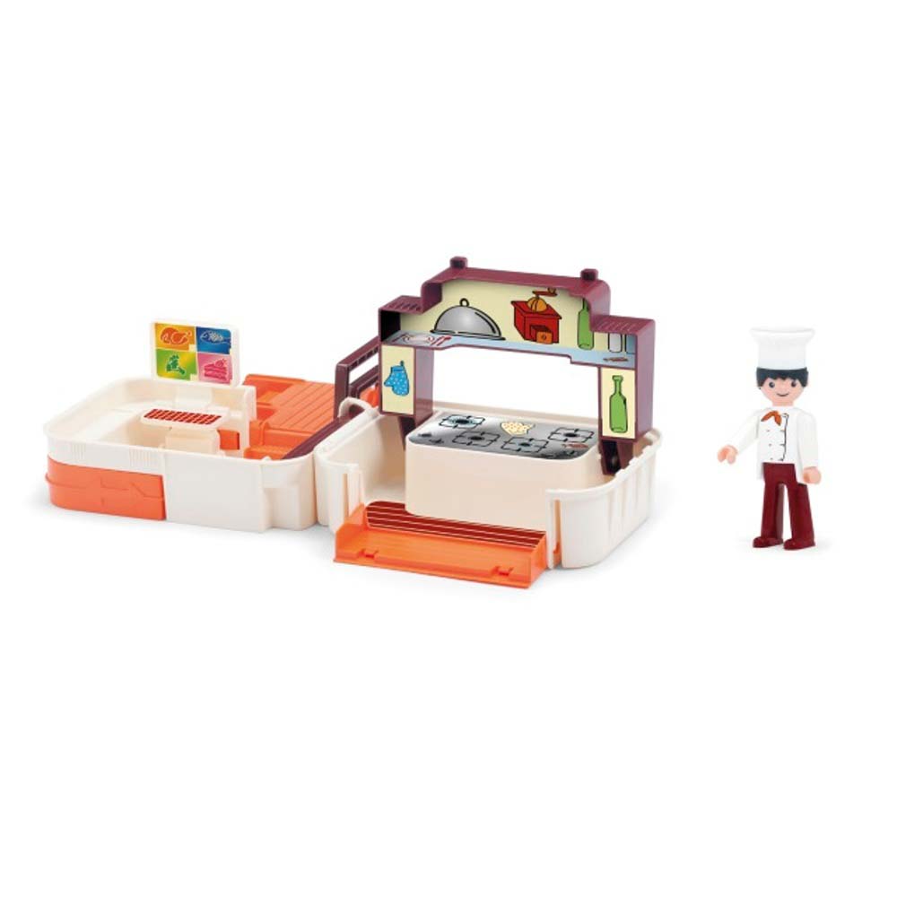 

Игровой набор - Кухня с фигуркой повара