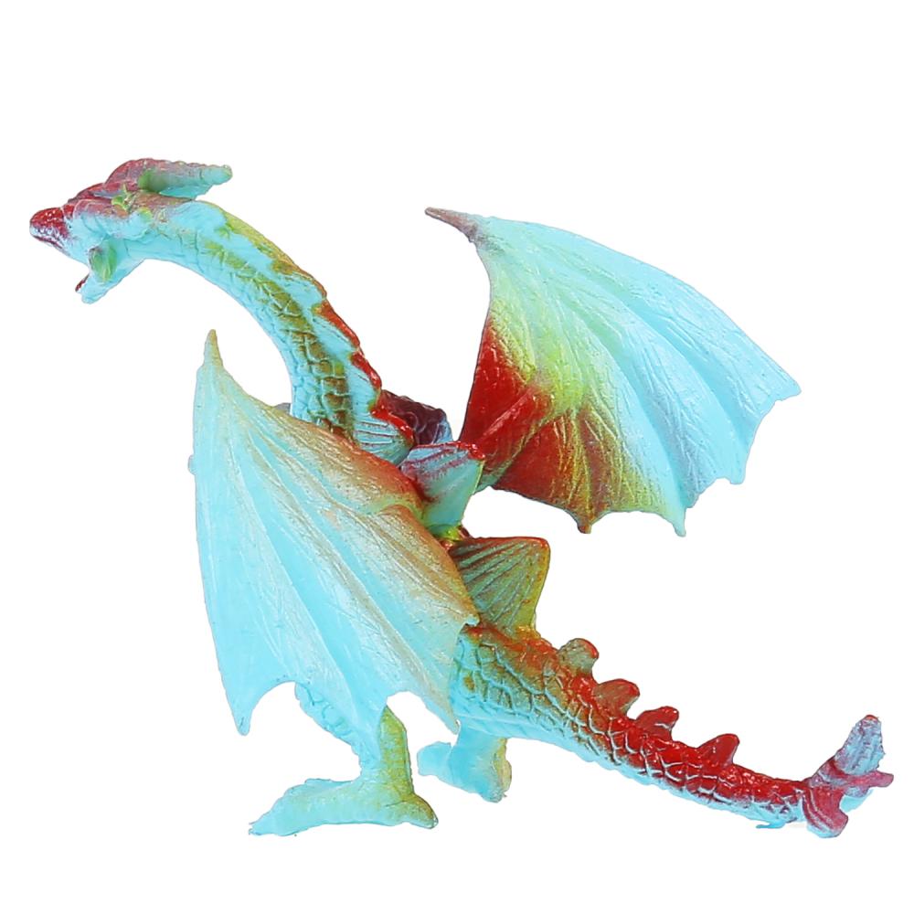 Игровой набор Рассказы о животных - Голубой дракон с яйцом, 10 см  