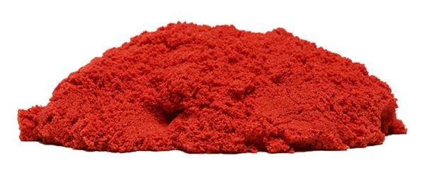Космический песок красный пластичный с формочкой, 150 г  