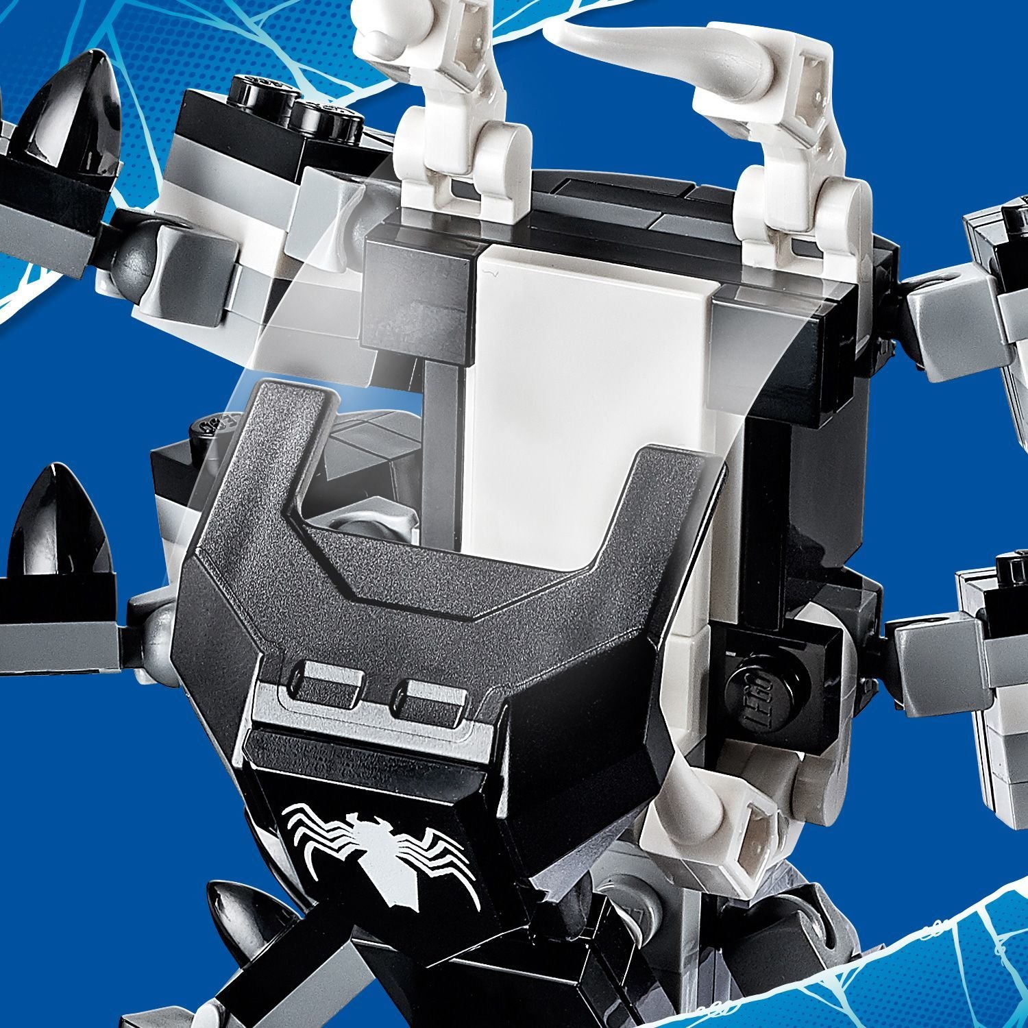 Конструктор Lego Super Heroes Реактивный самолёт Человека-Паука против Робота Венома  