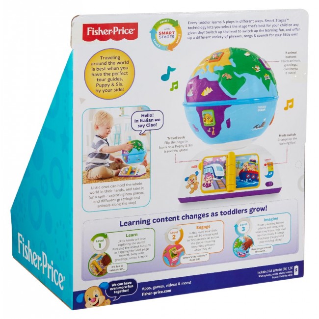 Обучающая игрушка Fisher-Price - Глобус  