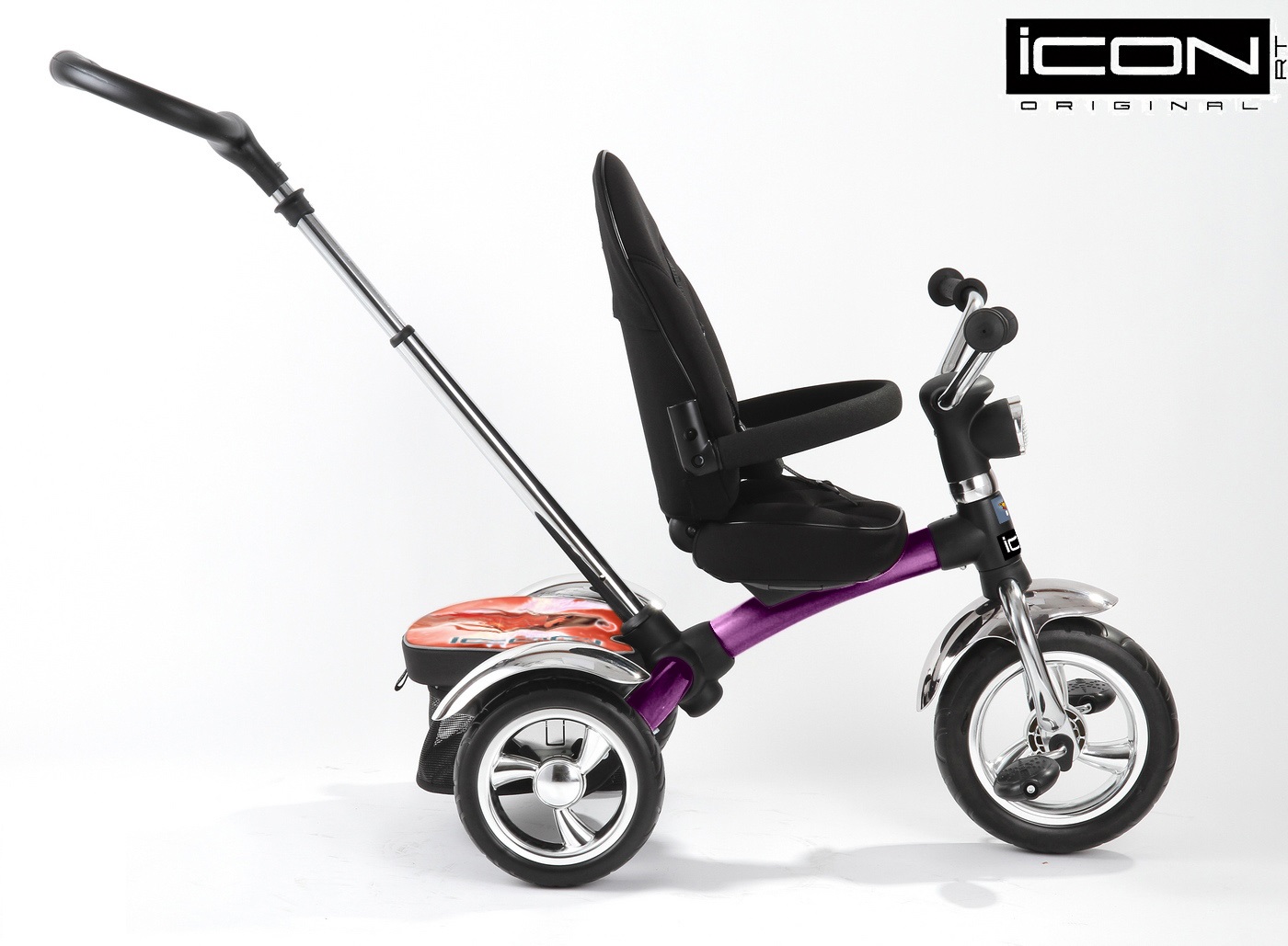 Детский трехколесный велосипед ICON 3 RT original fuksia angel  