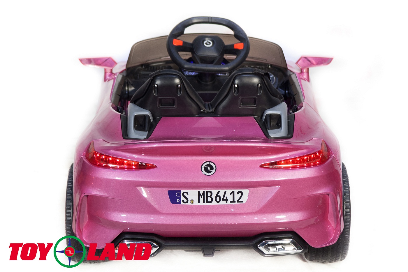 Электромобиль Mercedes Benz sport YBG6412, розовый  