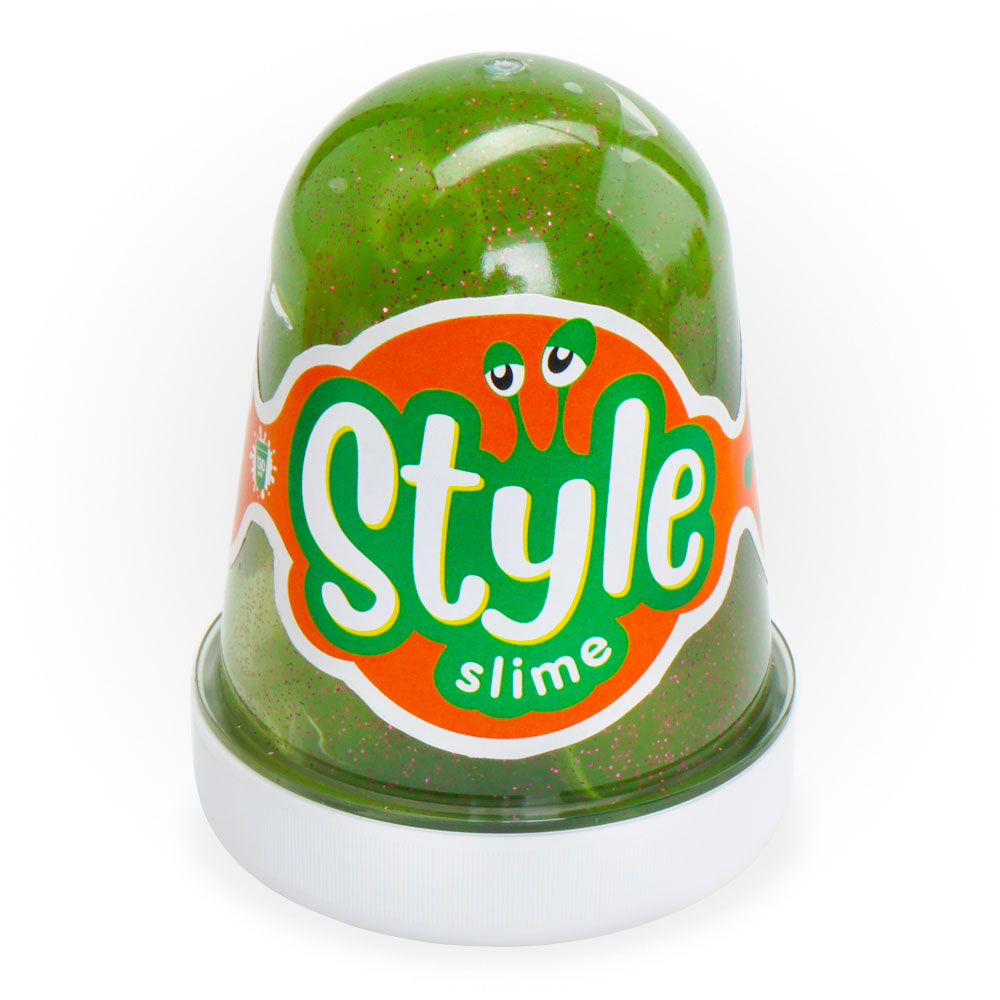 

Style Slime блестящий зеленый с ароматом яблока, 130 мл