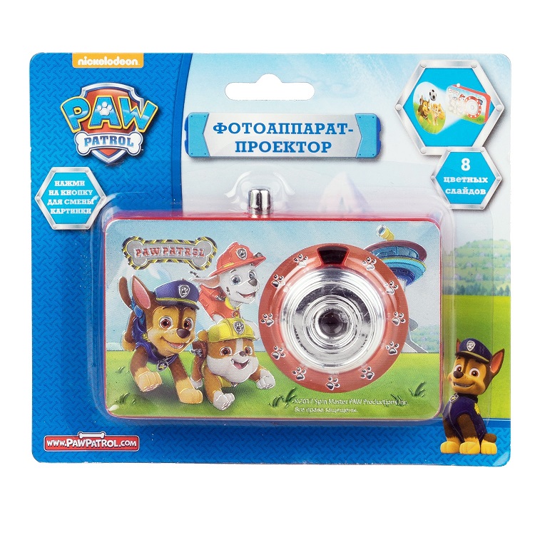 Фотоаппарат-проектор из серии Щенячий патруль TM Paw Patrol  