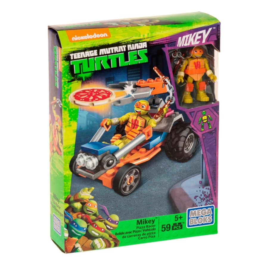 Набор Mattel Mega Construx - Черепашки Ниндзя - Лихие гонщики  