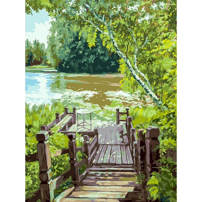 

Раскраски по номерам Лесенка, 30 х 40 см