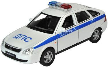 

Игрушечная металлическая машина LADA 2107 PRIORA «Полиция» масштаб 1:34-39