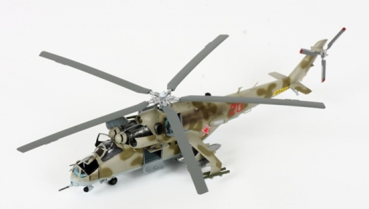 Сборный вертолет Ми-24А  