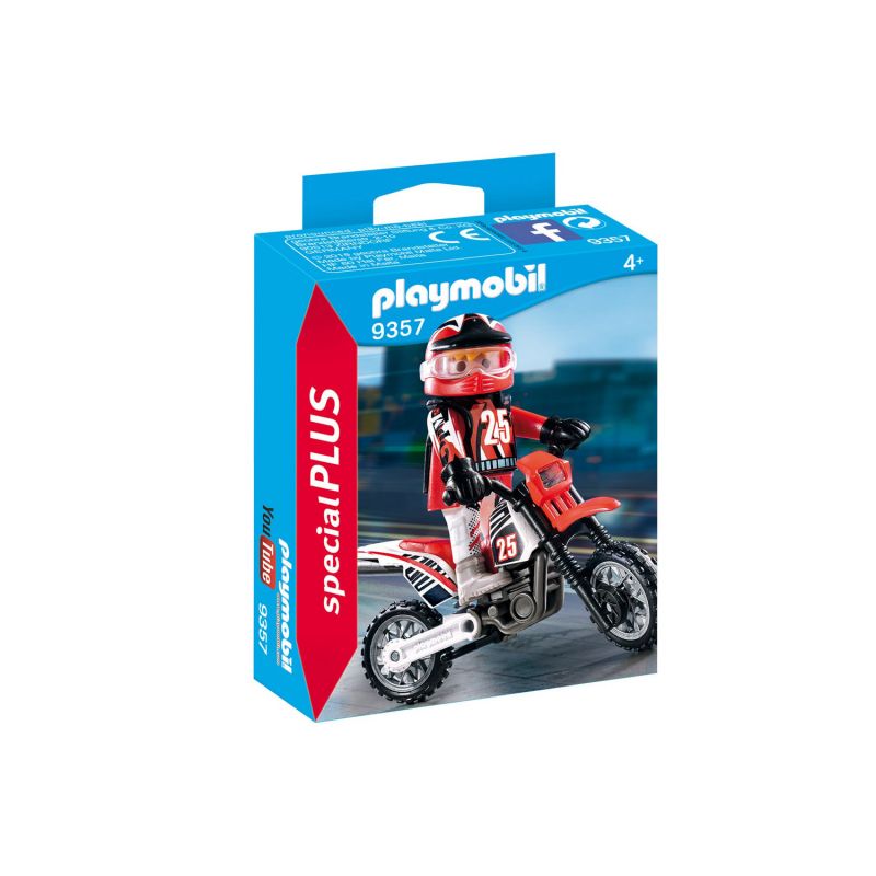 

Конструктор Playmobil. Экстра-набор. Водитель мотоцикла