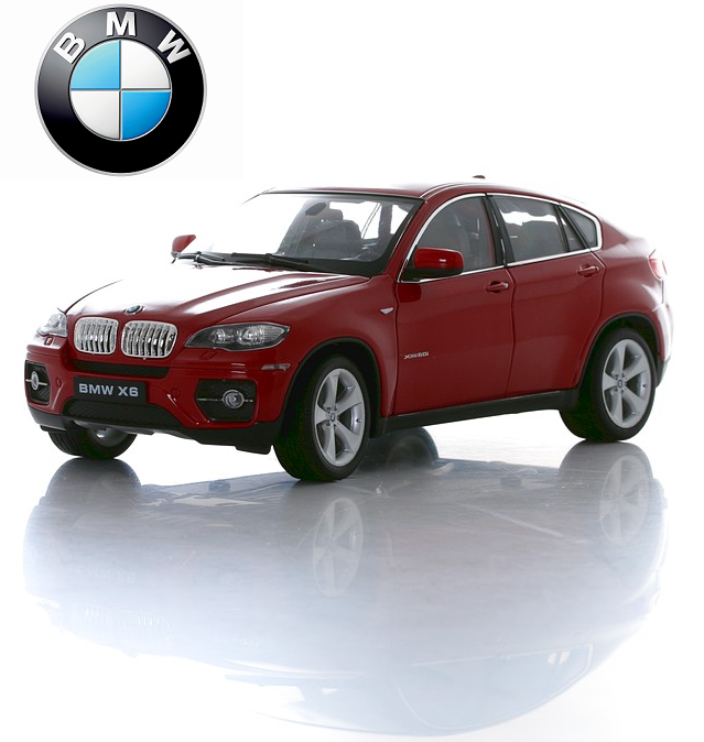 Машинка BMW X6, масштаб 1:24  