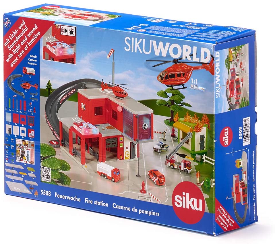 Набор Siku World Пожарная станция  
