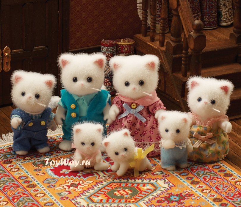 Sylvanian Families - Семья Персидских Котов  