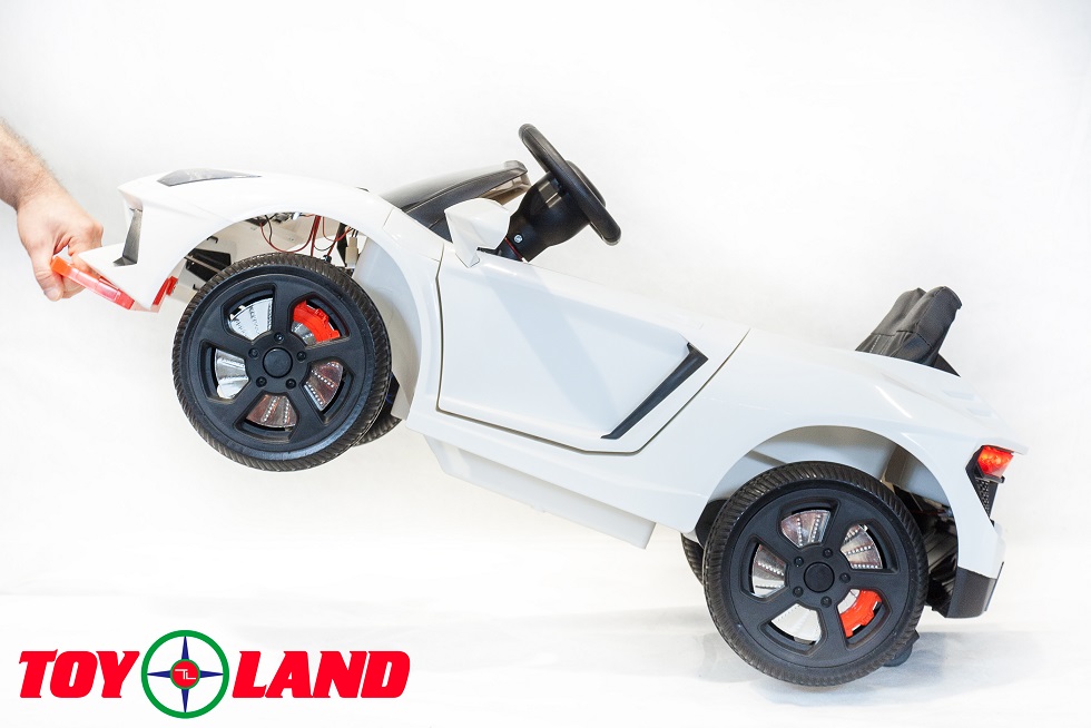 Электромобиль ToyLand Lambo BBH1188 белого цвета  