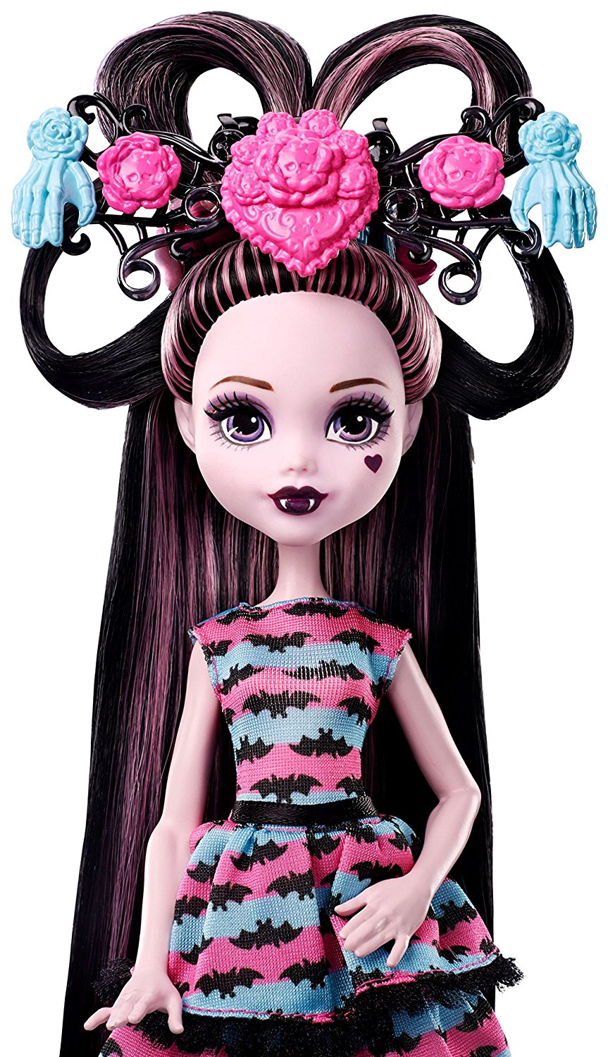 Кукла Дракулаура Стильные прически Monster High  