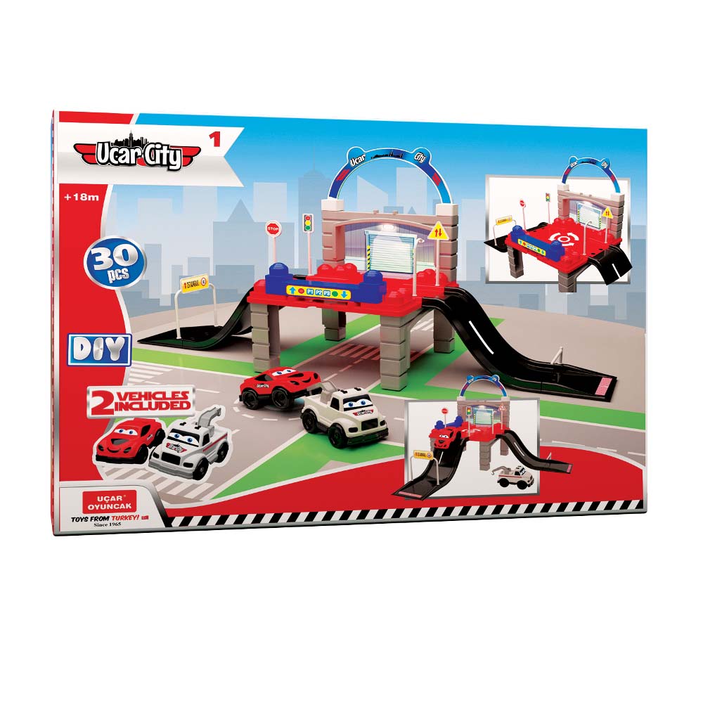 

Игровой набор - Город, 30 предметов