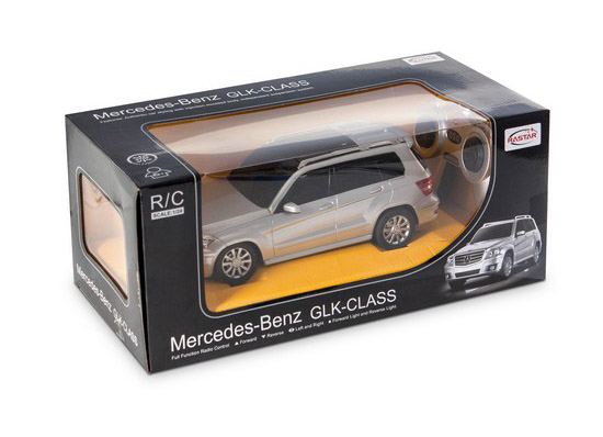Машина на р/у - Mercedes GLK, цвет серебряный, 1:24  
