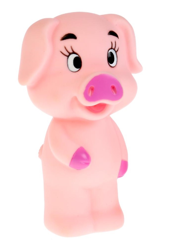 

Игрушка для купания – Свинка, 10 см., в сетке