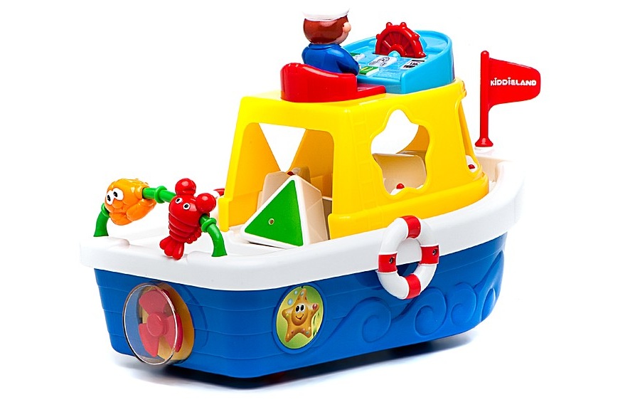 Развивающая игрушка «Мой первый корабль-сортер»  