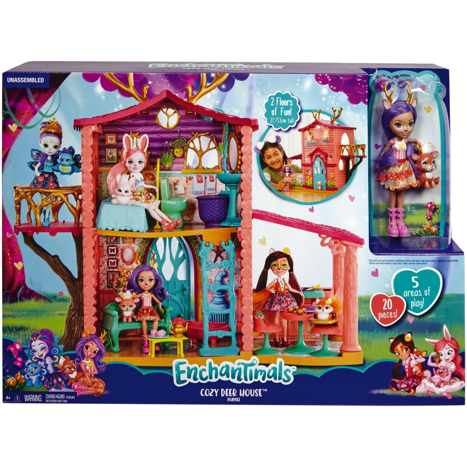 Игровой набора Enchantimals - Домик Данессы Оленни  