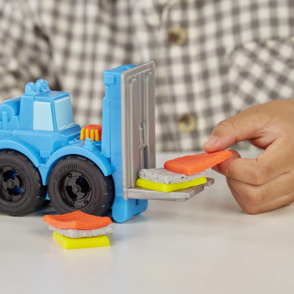 Игровой набор Play-Doh - Wheels Кран и погрузчик  