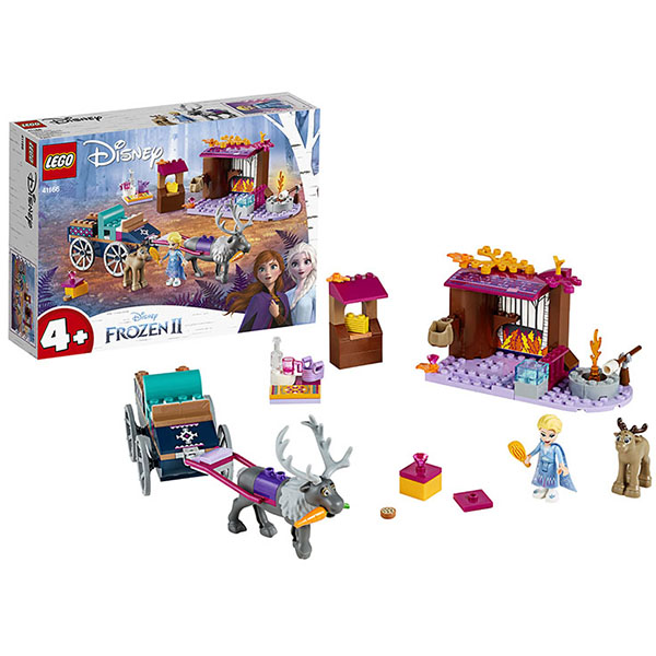 

Lego Disney Princess. Конструктор Лего Принцессы Дисней - Дорожные приключения Эльзы