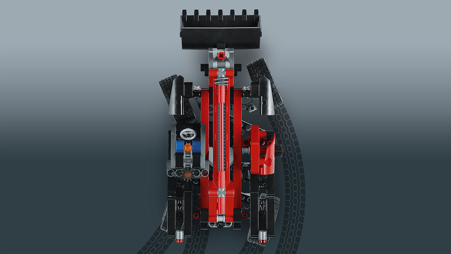 LEGO Technic. Телескопический погрузчик   