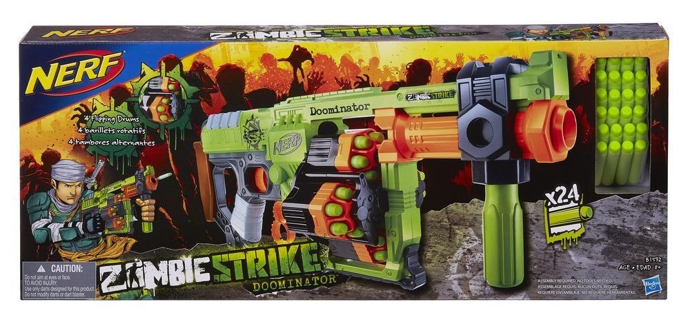 Бластер Hasbro Nerf Зомби Страйк Ордовик, b1532 